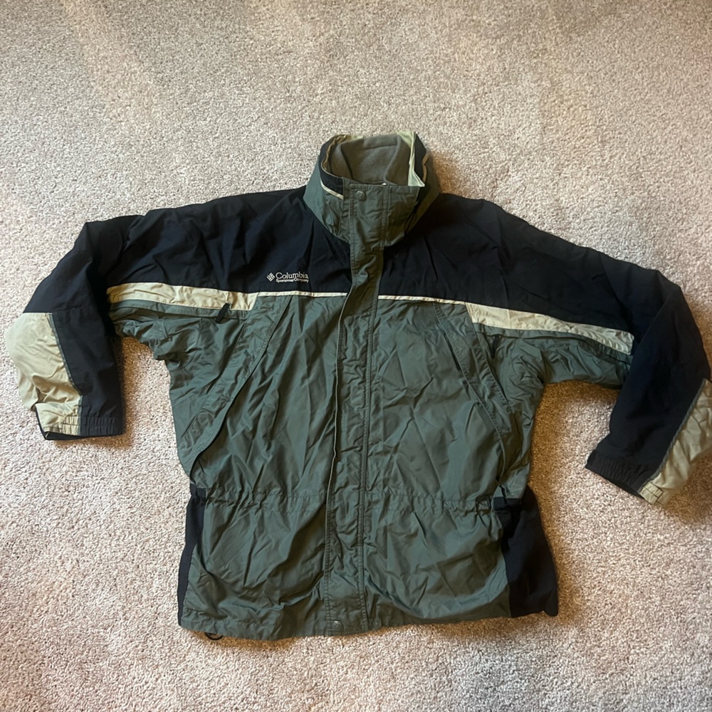 Columbia men’s fleece lined winter coat size XL